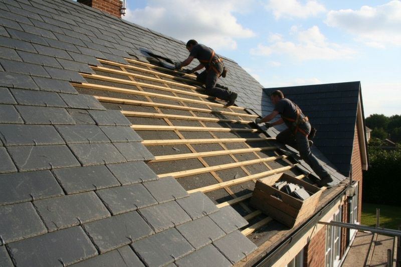 Slate Roof Repair detail