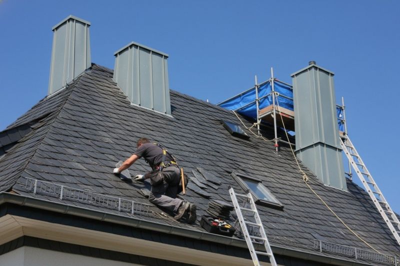 Slate Shingles Repair detail